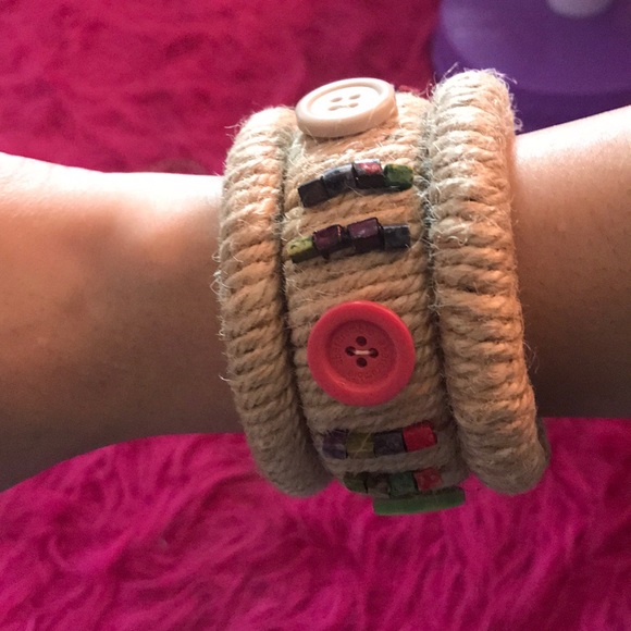 Button Bangles set - Picture 2 of 3